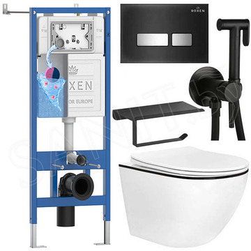 Комплект инсталляции 8 в 1 Roxen StounFix Dual Fresh 964974-2