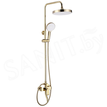 Душевая стойка Rea Bloom Gold REA-P9528 / Gold White REA-P9529