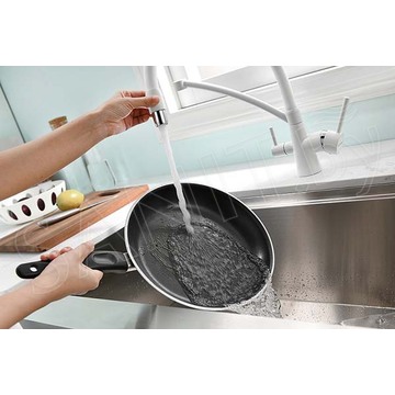 Смеситель для кухонной мойки Paulmark Siegen Si213111-NI(BS) с подключением к фильтру воды