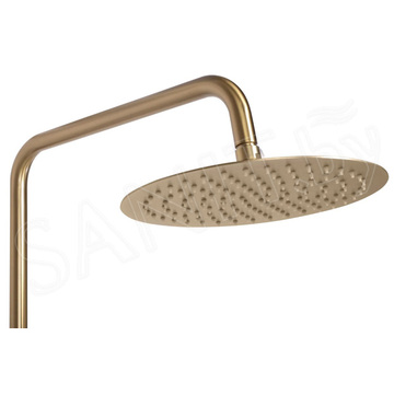 Душевая стойка Rea Lungo gold matt REA-P6604 /  Rose Gold REA-P6606 с термостатом