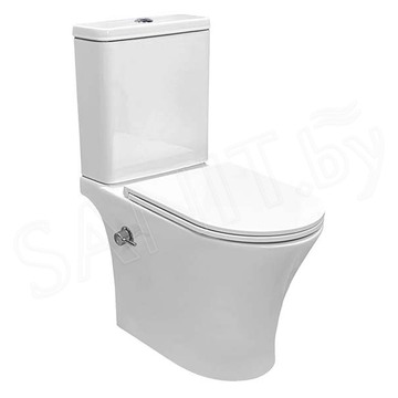 Напольный унитаз Roxen Urban Bidet 600190-01X Rimless Soft Close с функцией биде