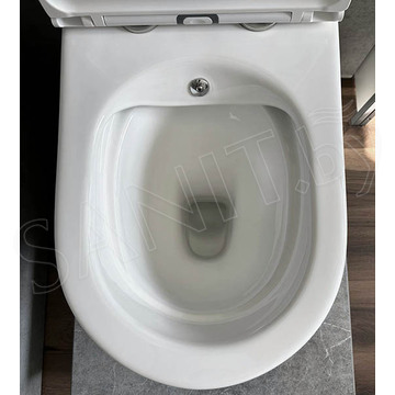 Напольный унитаз Roxen Urban Bidet 600190-01X Rimless Soft Close с функцией биде