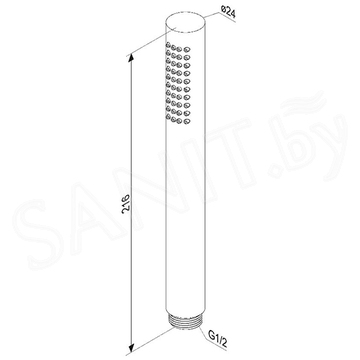 Душевая лейка Damixa Scandinavian Pure 936020000