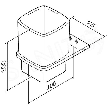 Стакан AM.PM Inspire V2.0 A50A34322