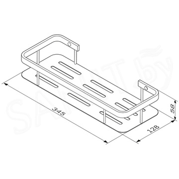 Полка AM.PM Sense L A7453122