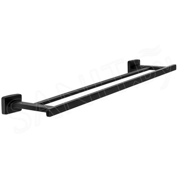 Держатель для полотенец Rea Oste 02 black matt 80036