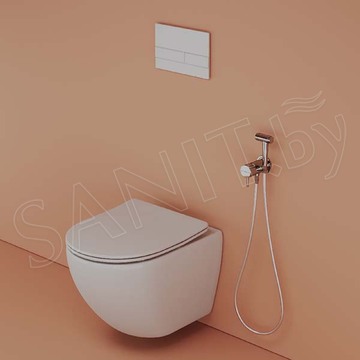 Смеситель встраиваемый Sancos Atom SC2001CH с гигиеническим душем
