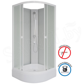 Душевая кабина Niagara Promo P80/26/MT/BK / P90/26/MT/BK / P100/26/MT/BK