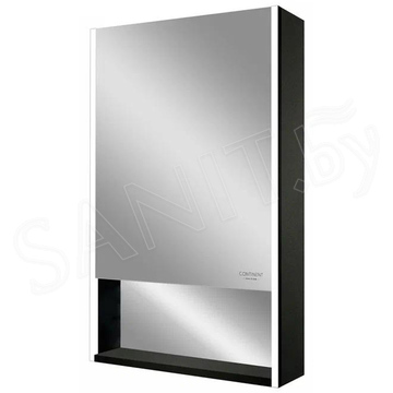 Шкаф-зеркало Континент Filit LED черный