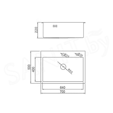 Кухонная мойка Wisent WS-37050+WW405A+W302644 с коландером и дозатором