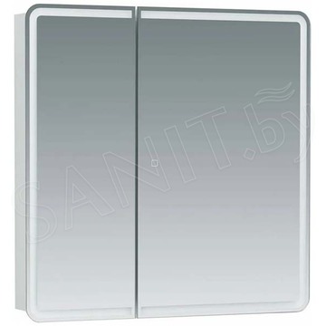 Шкаф-зеркало Aquanet Оптима 70 / 80 Led