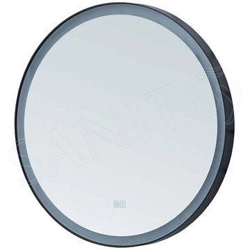 Зеркало Aquanet Тренд D 60 / 70 / 80 / 90 Led черный