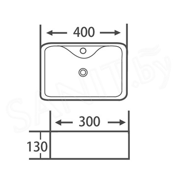 Умывальник Roxen Lex mini 570190