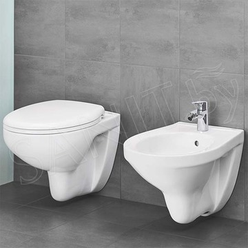 Подвесной унитаз Grohe Bau Ceramic 39351000 с крышкой Soft Close