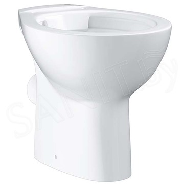 Приставной унитаз Grohe Bau Ceramic 39430000 безободковый