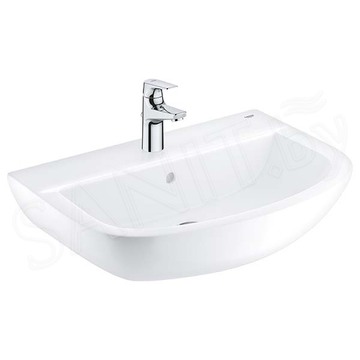 Комплект умывальник Grohe Bau Ceramic 39472000 со смесителем Start Flow и сифоном