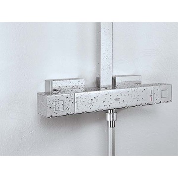 Душевая стойка Grohe Euphoria Cube 26087000 с термостатом