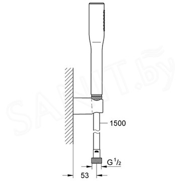 Душевая лейка со шлангом Grohe Euphoria Cosmopolitan 27369000