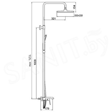 Душевая стойка Gappo G2450