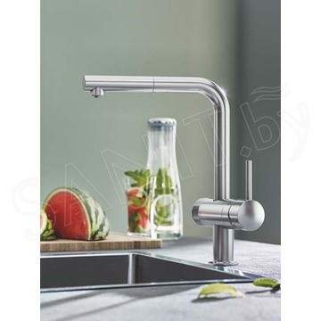 Смеситель для кухонной мойки Grohe Blue Pure Minta 30382DC0 в комплекте с фильтром