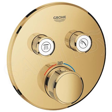 Смеситель встраиваемый Grohe Grohtherm SmartControl	29119GL0 / 29119GN0 термостатический