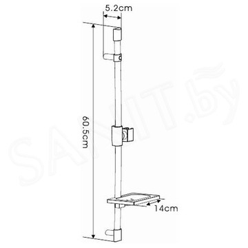 Душевой гарнитур Gappo G8005