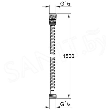 Душевой шланг Grohe Rotaflex 28417000