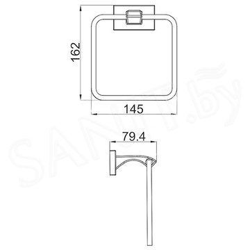 Держатель для полотенец Gappo G0704