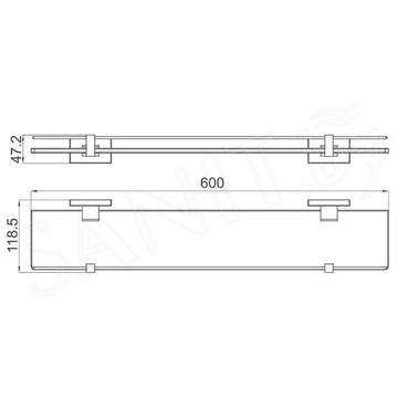 Полка Gappo G0707