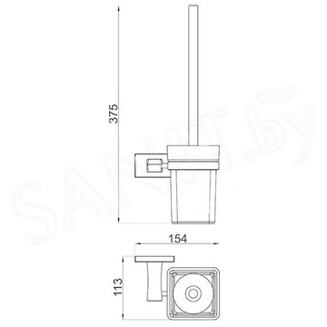 Ершик для унитаза Gappo G0710