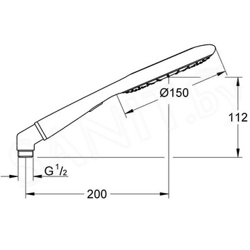 Душевая лейка Grohe Rainshower Icon 150 27628000