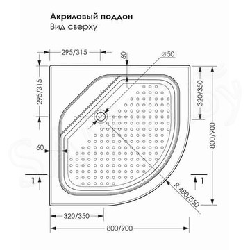 Душевая кабина Метакам Classic V3 матовая