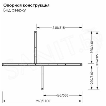 Душевая кабина Метакам Classic V3 матовая