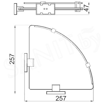 Полка Gappo G0721-1