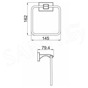 Держатель для полотенец Gappo G0704-3