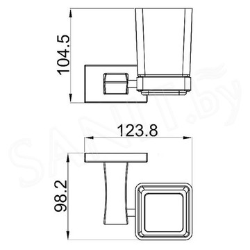 Стакан Gappo G0706-6