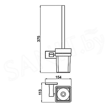 Ершик для унитаза Gappo G0710-6