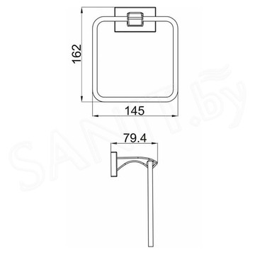 Держатель для полотенец Gappo G0704-9