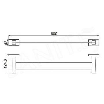 Держатель для полотенец Gappo G0709-9