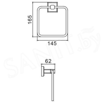 Держатель для полотенец Gappo G3804