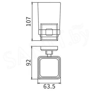 Стакан Gappo G3806