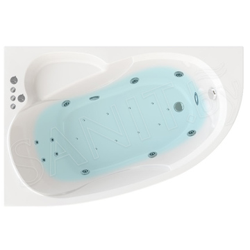 Гидромассажная ванна Triton Кайли люкс турбо Flat