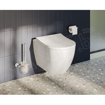 Подвесной унитаз Vitra Mia Round SmoothFlush 7510B003-0075+801-003-019