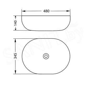 Умывальник Lauter 21836A / 21836