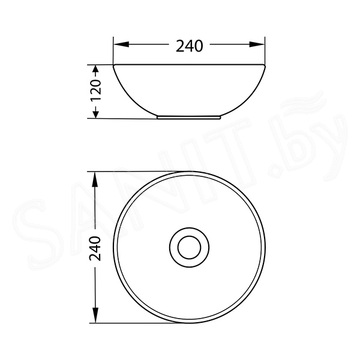 Умывальник Lauter 21601E