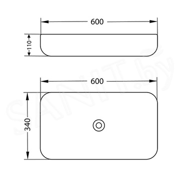 Умывальник Lauter 21487-50 / 21487-60