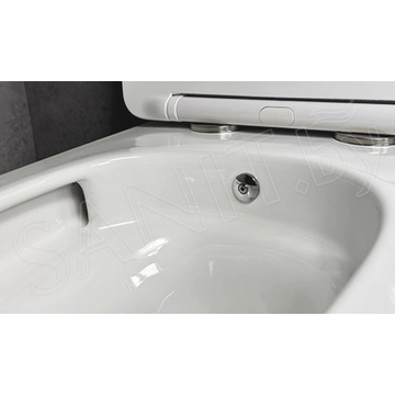 Подвесной унитаз Roxen Antares Bidet Tornado 530185-01XT Rimless Soft Close с функцией биде