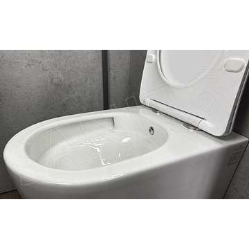 Подвесной унитаз Roxen Antares Bidet Tornado 530185-01XT Rimless Soft Close с функцией биде