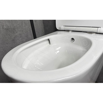 Подвесной унитаз Roxen Antares Bidet Tornado 530185-01XT Rimless Soft Close с функцией биде