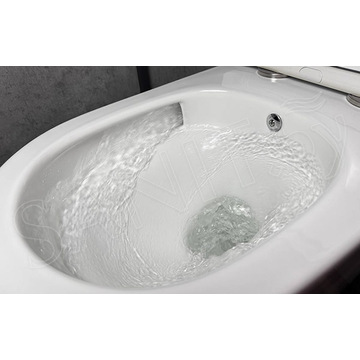 Подвесной унитаз Roxen Antares Bidet Tornado 530185-01XT Rimless Soft Close с функцией биде